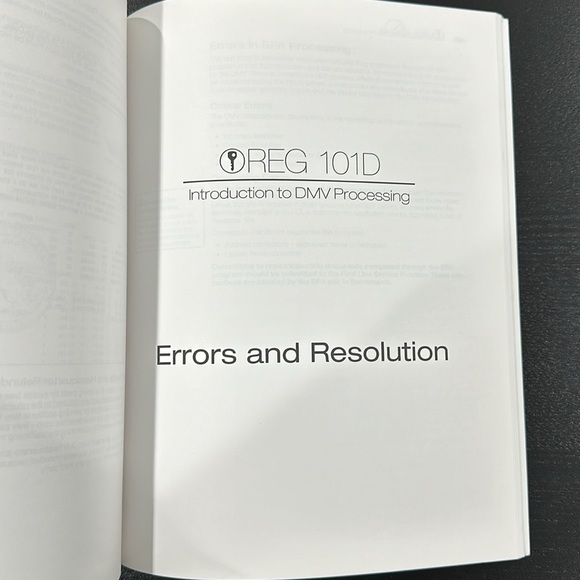 Registration Management Professional REG 101 Introduction to DMV Processing 2016 - Picture 3 of 6